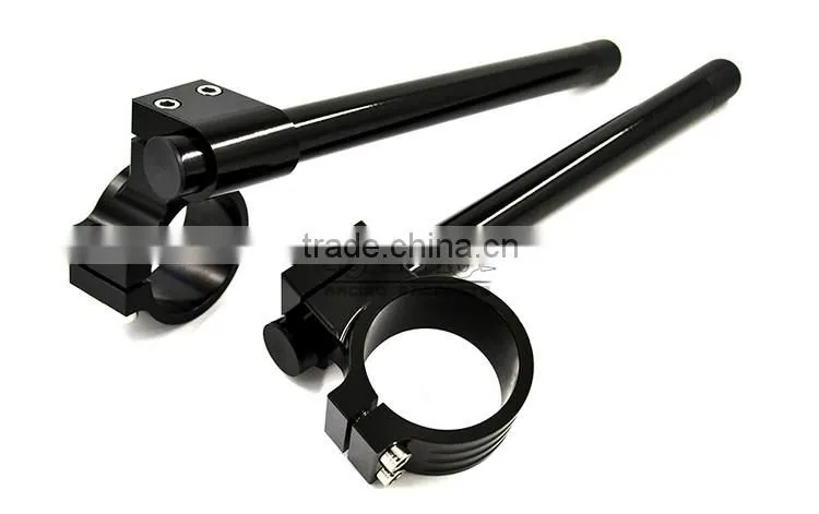 BJ-COHB-033B High Quality 33mm Raiser CNC Aluminum Motorbike Clip On Handlebars For Honda CB-450SC