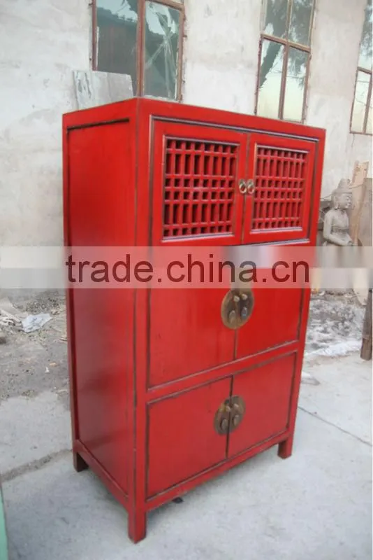 2014 Hot Sale furniture, solid wooden antique kitchen cabinet