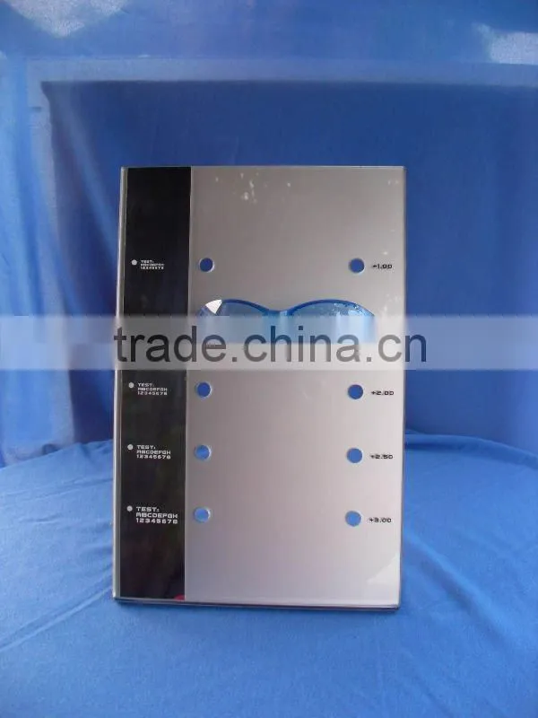 L Shape Acrylic eyewear display stand,Acrylic display