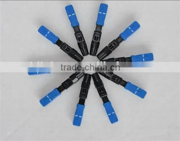 Factory supply passive accessories Fiber optic LC/FC/SC/ST/E2000 fast connector
