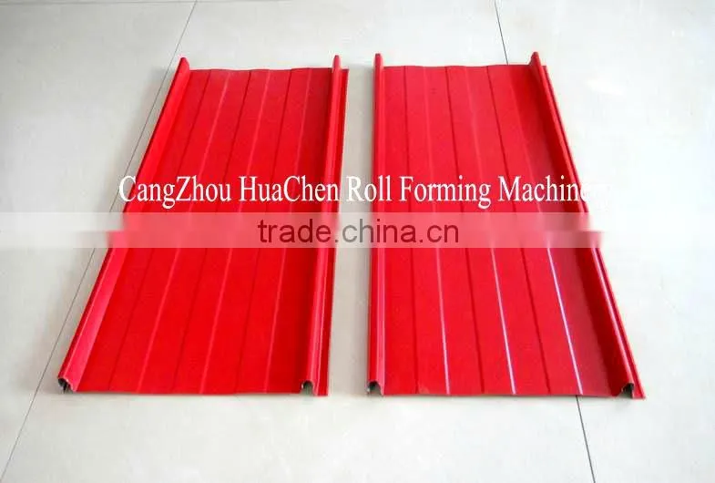 Standing Seam Metal Roof Panel Roll Forming Machine