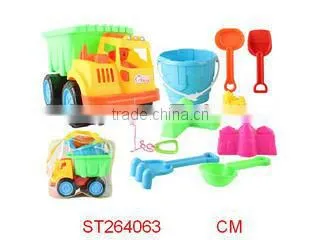 Plastic toy beach car