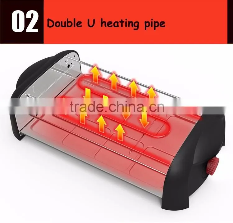 KL-J4300 2015 best seller smokeless electric barbecue grill