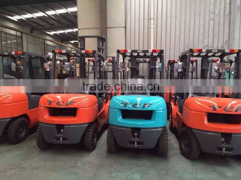 3.8 ton red color GOODSENSE Forklift Trucks with Chinese Diesel Engine