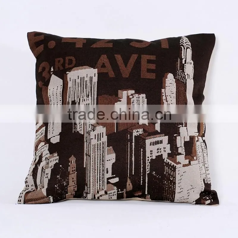 PLUS customized free sample new design pattern sublimation printed cushion pillow