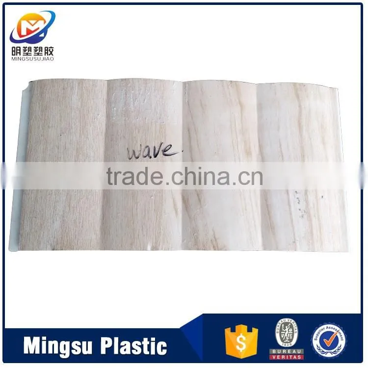 Hot new products for 2016 black plastic wood decorative wall panel