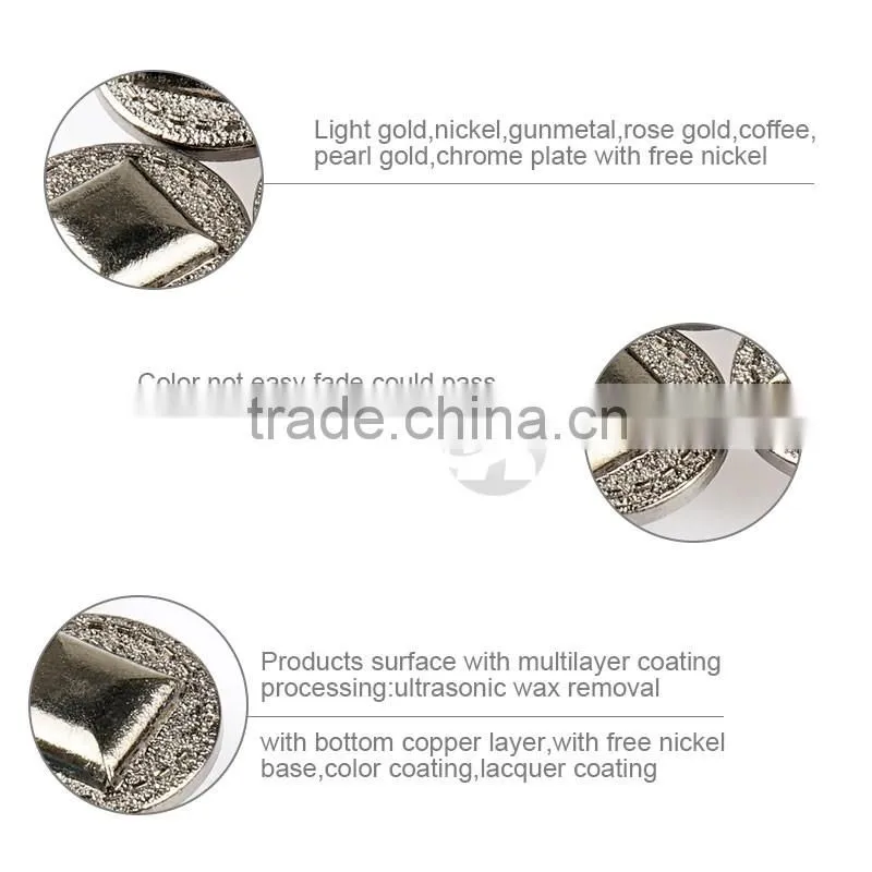 Fashion Design Custom Metal Buttons For Coats