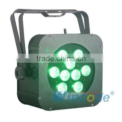 RGBAW 5 in 1 dmx wireless battery led uplights / wireless led uplights / battery led uplights
