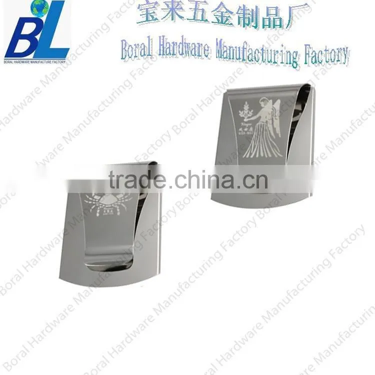 Most popular metal unique money holder with engraving
