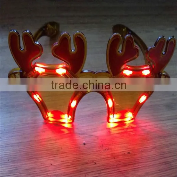 party plastic led accessories party flashing led glasses
