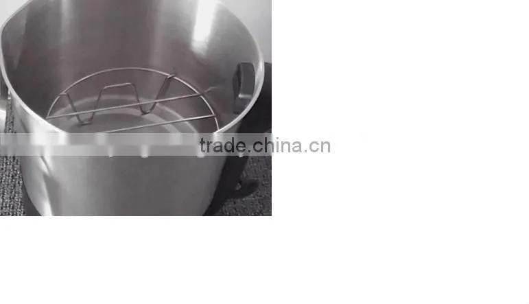 1.5L Versatile Stainless Steel Electric Noodle Cooker Water Kettle with Swivel Base