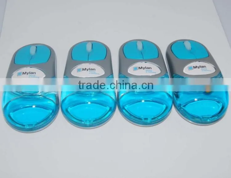 Computer Gift Liquid Rechargeable Mouse Wireless with Customized Floater