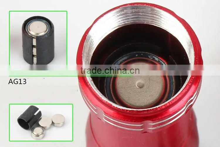 Goread E03 3LED aluminum mini led torch keychain