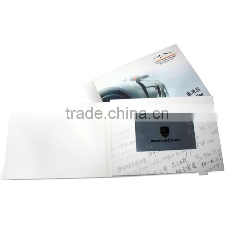 new greeting card with video for promotion