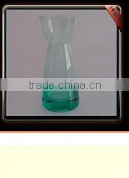 NEW PRODUCT!Mouth Blown Whisky Glass with White Porcelain Decoration