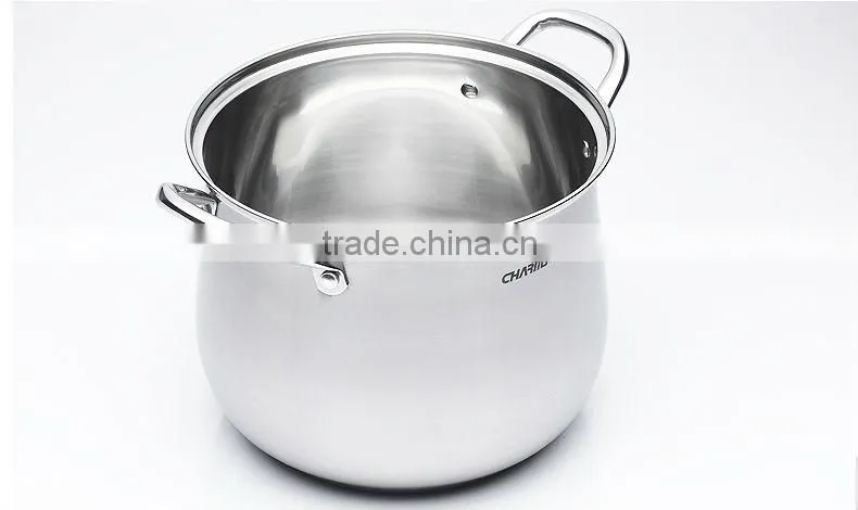 8Qt High Quality Stainless Steel Cookware/Steamer Pot