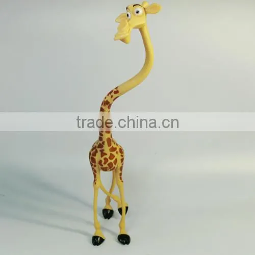 Plastic Madagascar Bendable figures/OEM action figures/cartoon animal figures