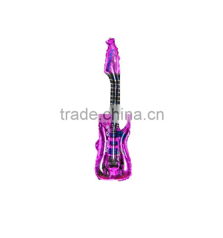 Customized Available Eco-friendly PVC Inflatable guitar,Inflatable