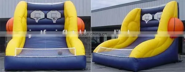 Exciting Inflatable Sport Games,basketball sport,interactive inflatable