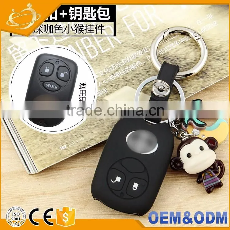 Hot Sale Promotion Gift Wholesale Eco-friendly Silicone Car Key Shell For Toyota Key Case Cover