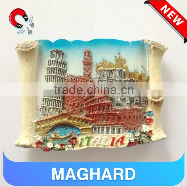 3d resin souvenir magnet