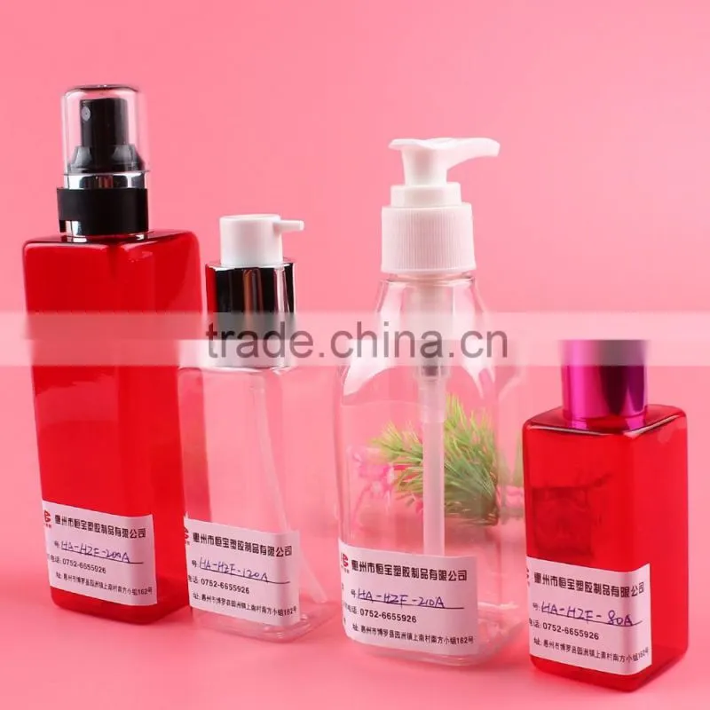 200ml Raise hair cream transparent bottle