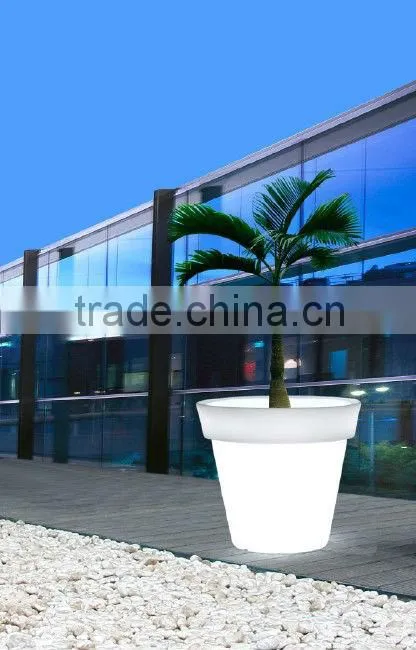 double walled LED luminous pots