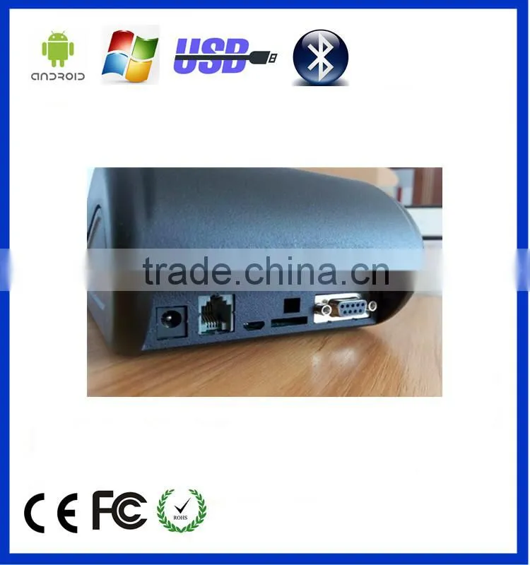 2016 Bluetooth mini thermal receipt printer for laptop