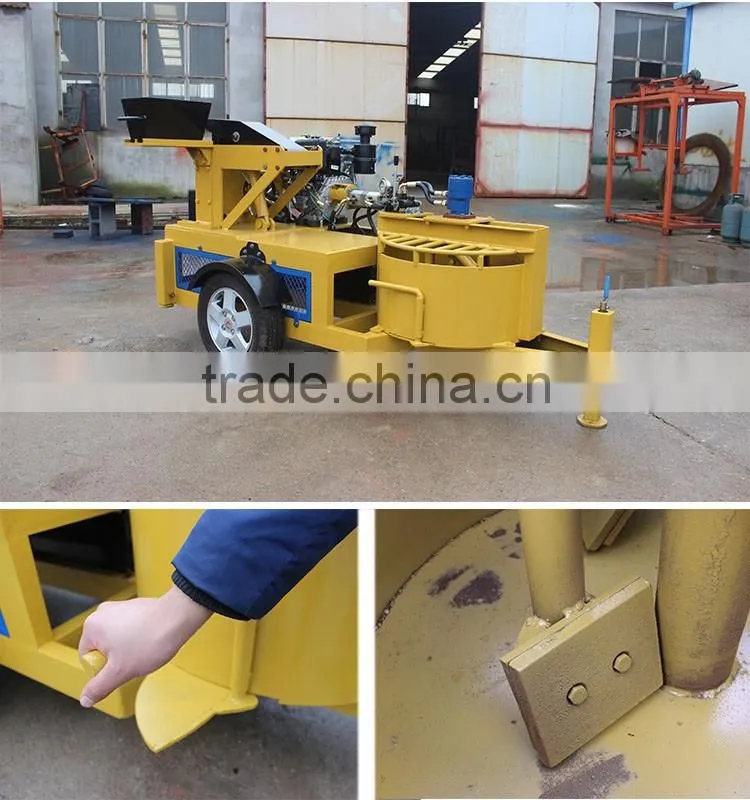 WANTE BRAND WT1-20M Moving interlock block machine for Cation Fair upsell