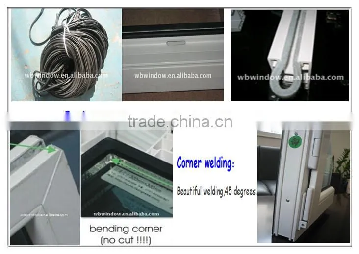 Hot economic UPVC fix window and double casement window with high quality/cheap price