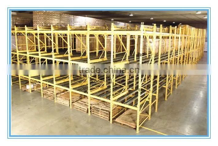 warehouse roller rack system with trade assurance