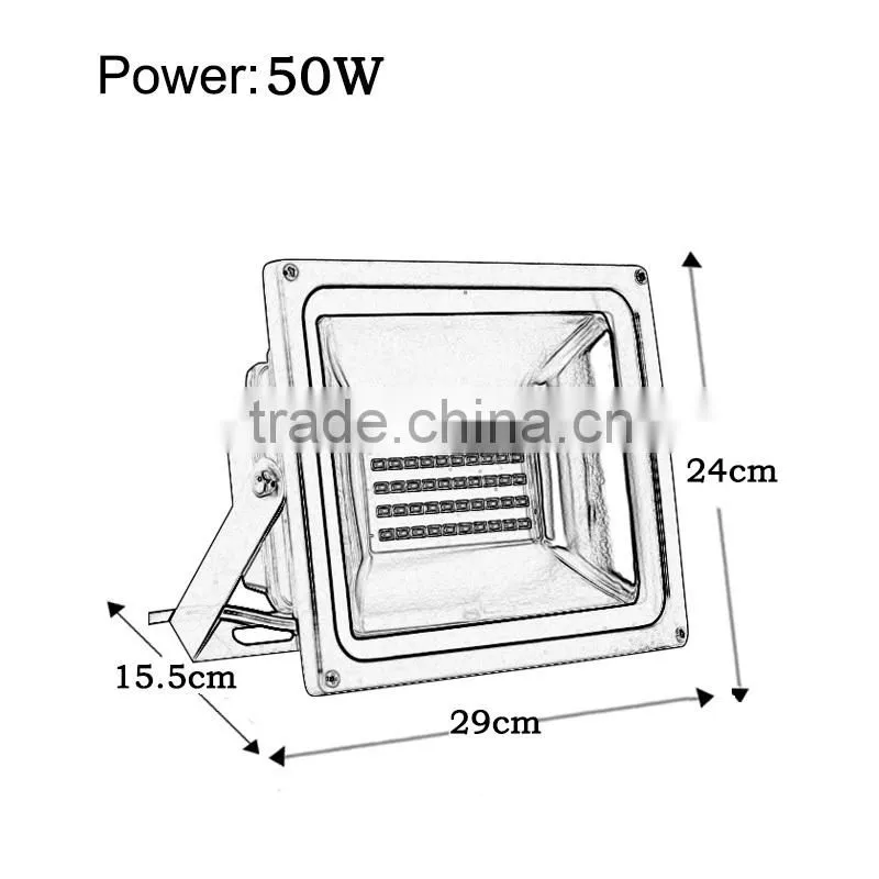 2015 High Quality Super Slim Design 100W Led Flood Light