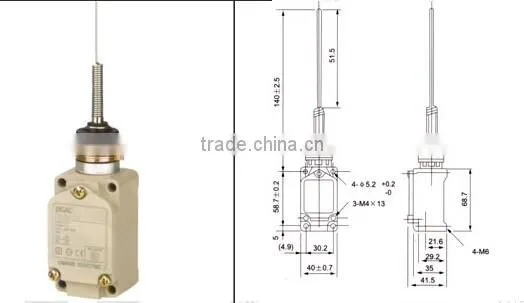 CNGAD Rotary Roller Lever Arm Limit Switch(micro switch,limited switch)( WLNJ-S2)