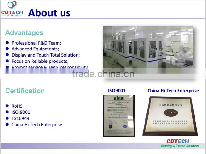 Bar Type TFT LCD Professional 8.8" inch Full Color TFT LCD Display Modules with MIPI interface