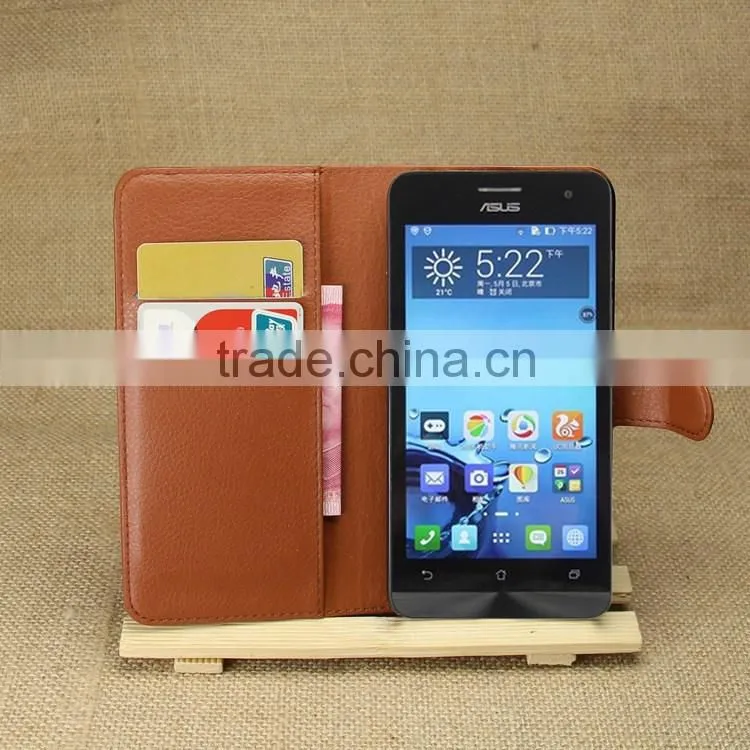 High Quality Leather Flip Case Funky Mobile Phone Case For Asus Zenfone 5