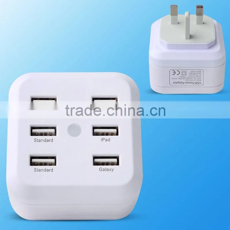 Power Adapter usb wall charger ac 100-240v widely used in office