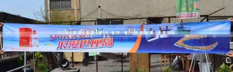 polyester fabric banner custom advertising banner huge banner big banner large banner
