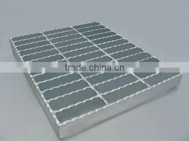 Galvanized flat steel deck grating for sale
