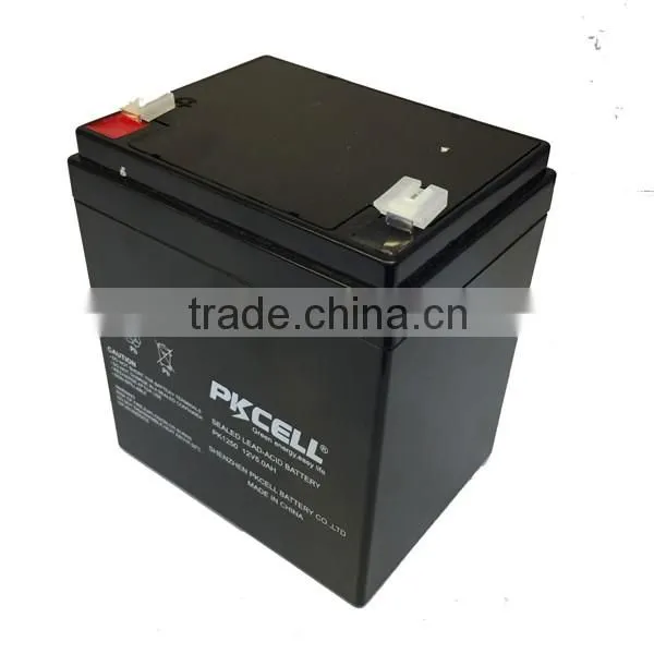 12V 12Ah Free Maintenance Sealed Lead Acid Battery For Wheelchair