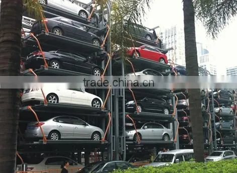 Automatic rotary car parking system