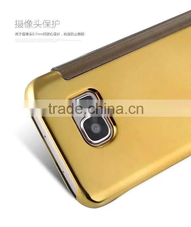 Make Up Mirror Function Cell Phone Flip Case Cover,Mirror Case For Iphone 6
