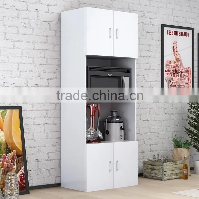 New design modern simple wooden storage rack cabinet