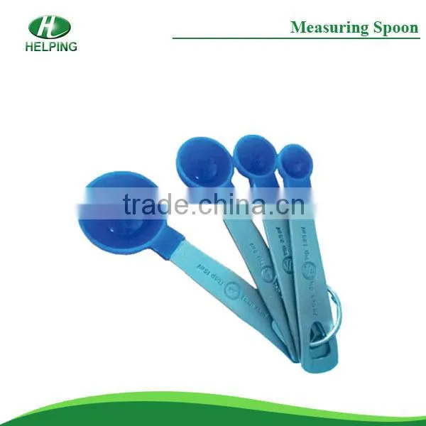 100% Food Grade 4PCS Plastic Measuring Spoon