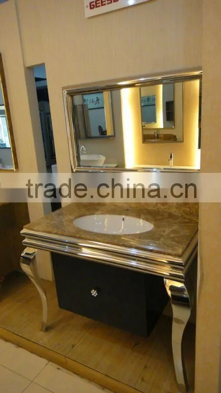 marble top floor bathroom furniture