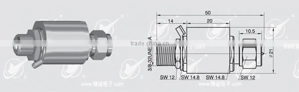 F male to female lightning arrester