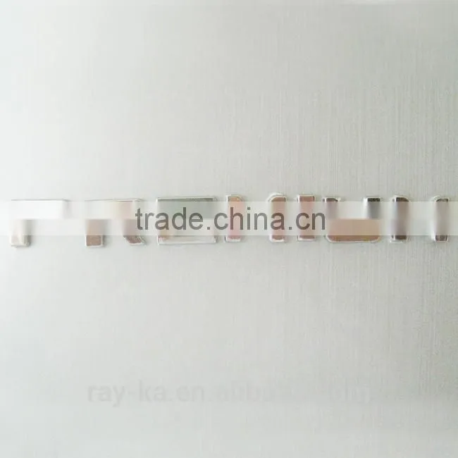 plastic embossed logo