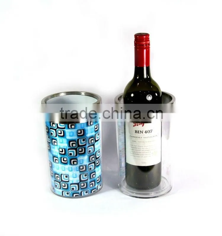 Double Layer Plastic Ice Bucket/Cooler/Holder/Pail