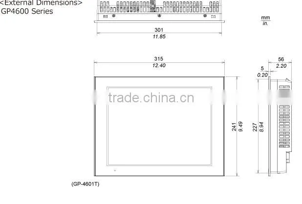 PFXGP4601TAA PROFACE hmi GP-4601T