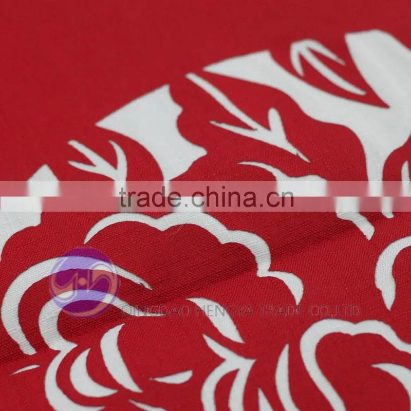 100% polyester laser cutting table runner