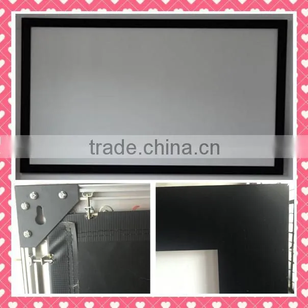 Fixed frame projector screen Picture frame projection screen